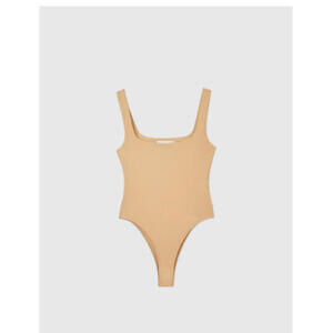 Dāl the Label Nude Essential Bodysuit, SZ L, $230 Retail, NWOT, 986